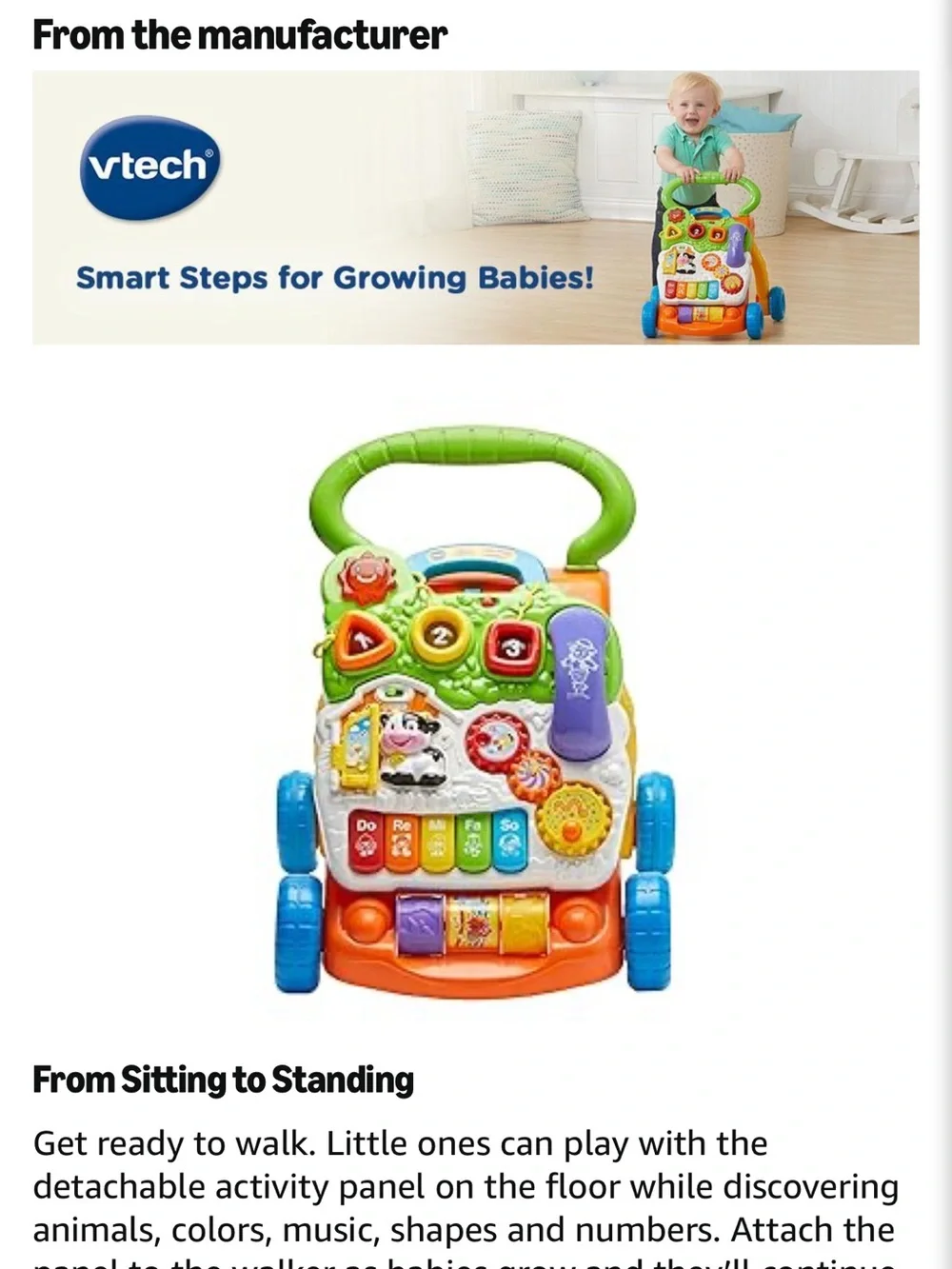Musical Activity Walker - Multicolor